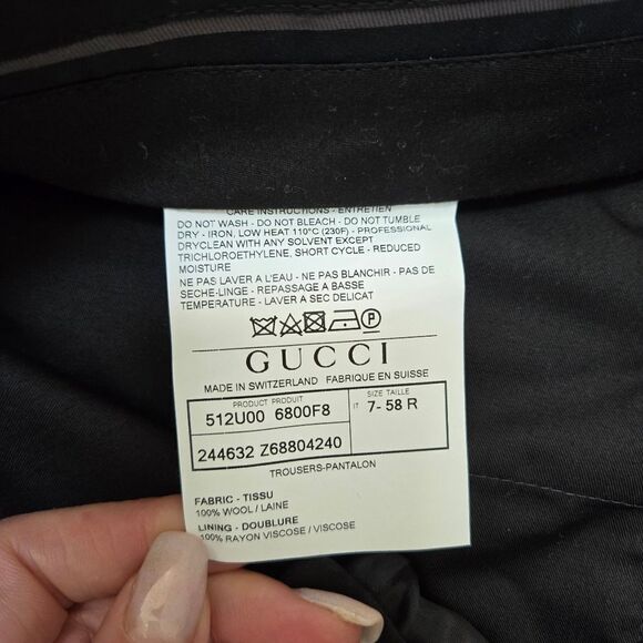 GUCCI Dress Stripe Pants size 58 - Picture 9 of 16
